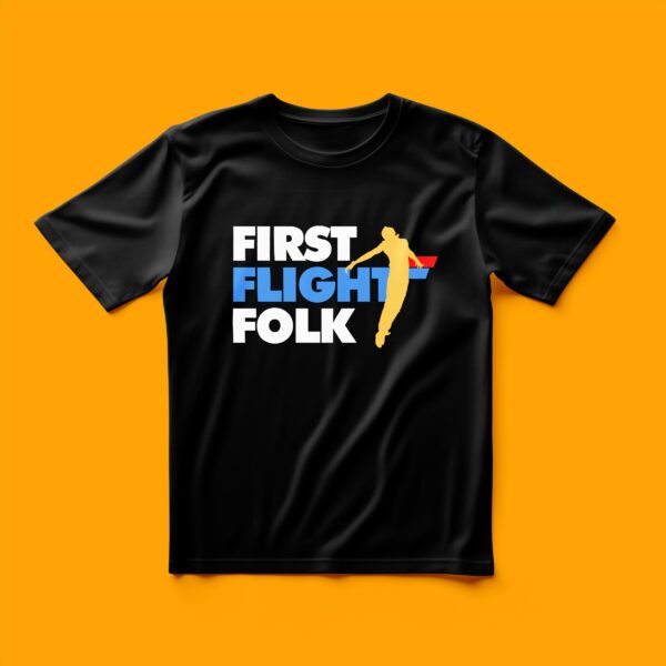 First Flight Folk - T-Shirt - Image 2