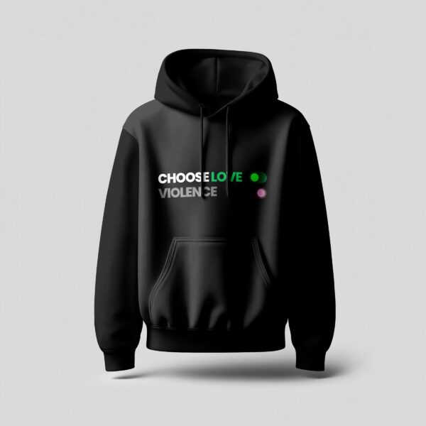 Choose Love - Hoodie - Image 2